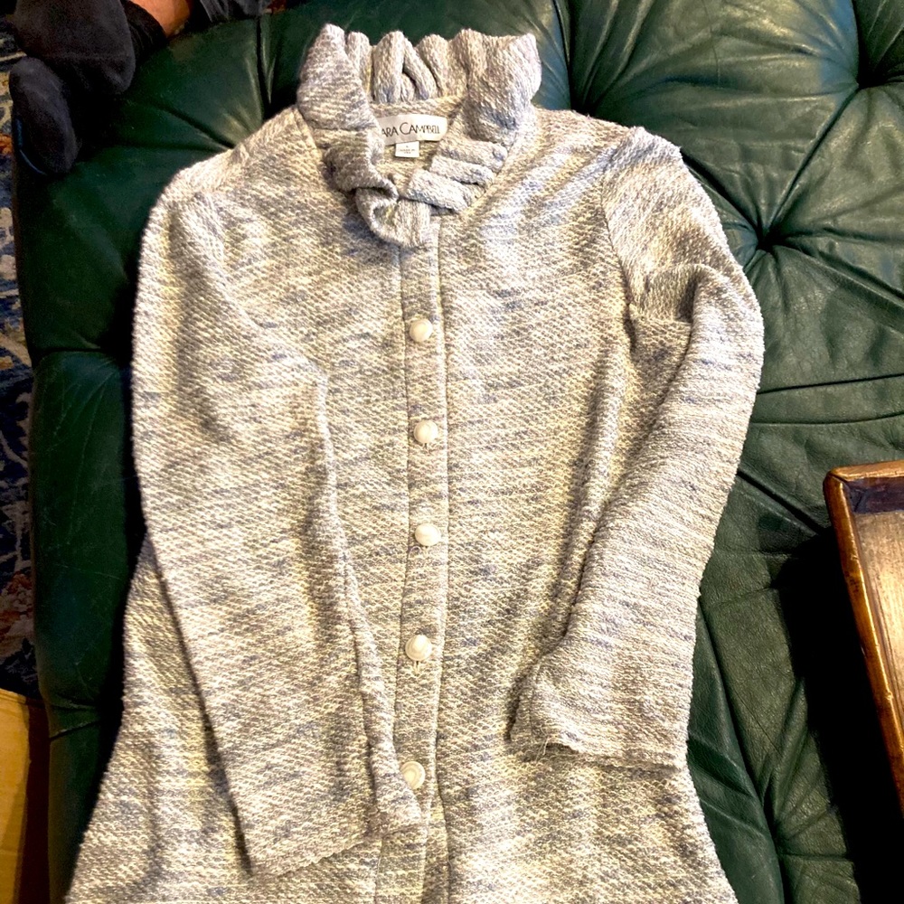 Sara Campbell cardigan jacket sweater size large